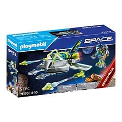 Spationaute et drone Playmobil Space