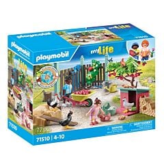 Poulailler et jardin Playmobil My Life