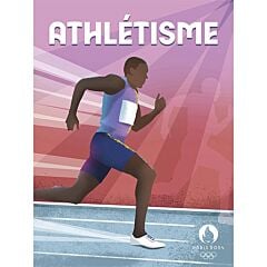 Affiche officielle Athlétisme 30x40 cm JO Paris 2024 