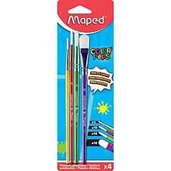 4 pinceaux Color'peps Maped