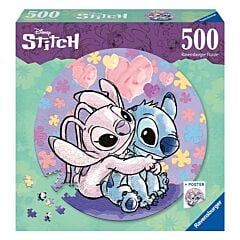 Puzzle rond 500 pièces Disney Stitch