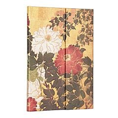 Carnet Rinpa Floraux Natsu ligné 12 x 18,5 cm Paperblanks