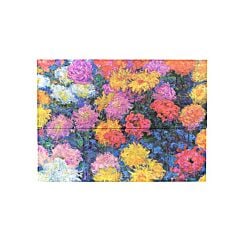 Porte-document Chrysanthèmes Monet 32,5x23,5 cm Paperblanks