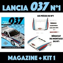 Lancia 037 à monter box n°1 (M03345-1)