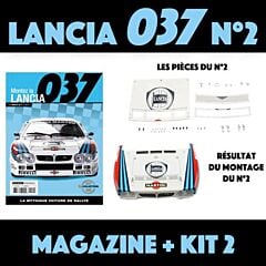 Lancia 037 à monter box n°2 (M03345-2)