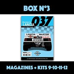 Lancia 037 à monter box n°3 (M03412-3)