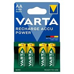 4 piles rechargeables AA/LR6 Varta