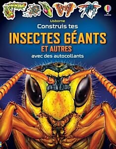 Construis tes Insectes géants et autres avec des autocollants - Dès 5 ans