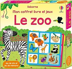 Le zoo - Mon coffret livre et jeux - Dès 3 ans