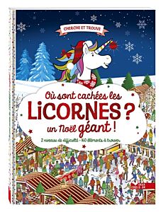 Où sont cachées les licornes - un Noel géant !