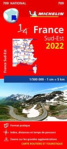 Carte France Sud-Est 2022