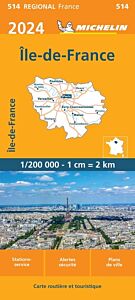 Carte Régionale Ile-de-France 2024