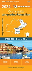 Carte Régionale Languedoc-Roussillon 2024