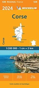 Carte Régionale Corse 2024