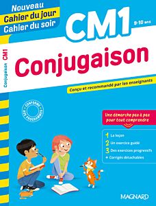 Conjugaison CM1 - Nouveau Cahier du jour Cahier du soir