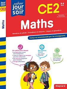 Maths CE2 - Cahier Jour Soir