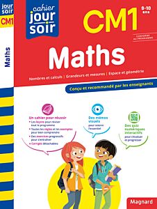 Maths CM1 - Cahier Jour Soir