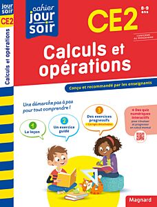 Calculs et opérations CE2 - Cahier Jour Soir