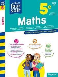 Maths 5e - Cahier Jour Soir