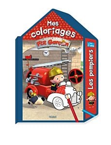 Mes coloriages P tit Garçon - Les pompiers