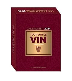 Grand calendrier Almana'box Tout sur le vin en 365 jours 2024