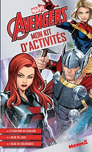 Marvel Avengers - Mon kit d'activités (Black Widow, Thor, Captain Marvel)