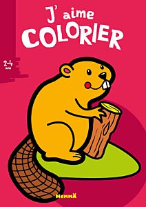 J'aime colorier (2-4 ans) - Castor