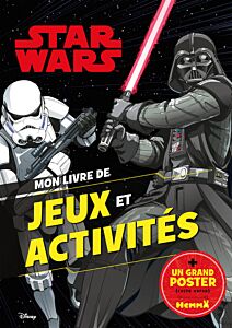 Disney Star Wars - Mon livre de jeux et activités + un grand poster (Dark Vador et Stormtrooper)