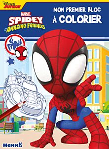 Marvel Spidey and his amazing friends - Mon premier bloc à colorier