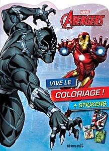 Marvel Avengers - Vive le coloriage ! (Black Panther)