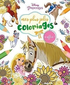 Disney Princesses - Mes plus jolis coloriages à offrir (Princesses et chevaux)