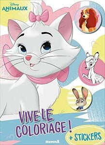 Disney Animaux - Vive le coloriage ! (Marie points colorés)