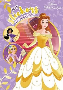 Disney princesses - Mes stickers numérotés