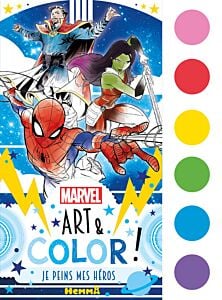 Marvel - Art & Color ! Je peins mes héros