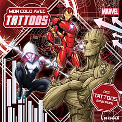 Marvel - Mon colo avec tattoos - Des tattoos en bonus !
