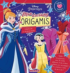 Disney Princesses - Coup de coeur créations - Mon dressing en origamis (Cendrillon et Blanche-Neige