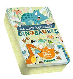Ma boite à stickers - Dinosaures - Avec plus de 1000 stikers !