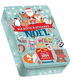 Ma boite à stickers - Noël - Avec plus de 1000 stikers !