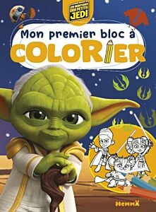 Disney Star Wars - Les Aventures des Petits Jedi - Mon premier bloc à colorier