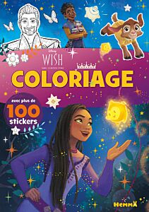Disney Wish - Coloriage avec plus de 100 stickers