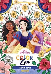 Disney Princesses - Color Zen - Flower Power