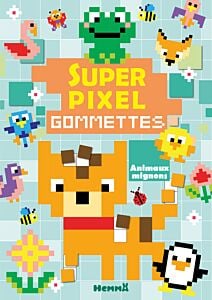 Super pixel - Gommettes - Animaux mignons