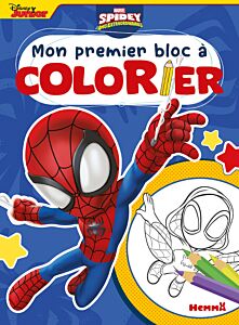 Marvel Spidey et ses amis extraordinaires - Mon premier bloc à colorier (Spidey et Ghost-Spider)