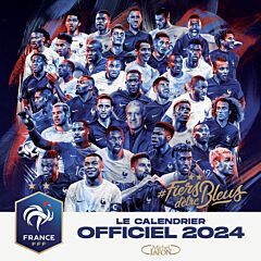 Le calendrier officiel 2024 de l'équipe de France