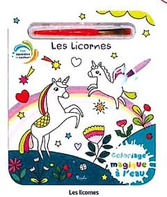 Les licornes - Coloriages magiques