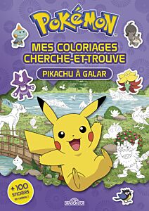 Pokémon - Pikachu à Galar - Mes coloriages cherche-et-trouve