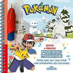 Pokémon Pinceau magique - Sacha et Pikachu
