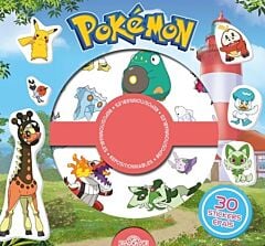 Pokémon - Pochette de stickers épais repositionnables - Paldea