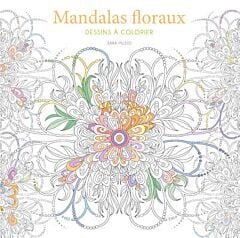 Mandalas floreaux - Dessins à colorier