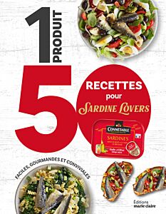 1 produit 50 recettes pour sardine lovers